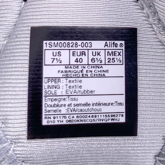 Alife Reflective Logo Dad Sandal Mars Black Gray Unisex Size Men's 6 Women's 7.5 - Picture 9 of 10